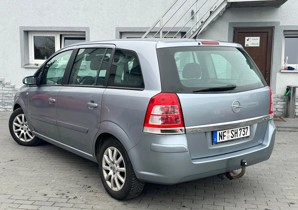 Opel Zafira cena 15400 przebieg: 208000, rok produkcji 2009 z Inowrocław małe 37